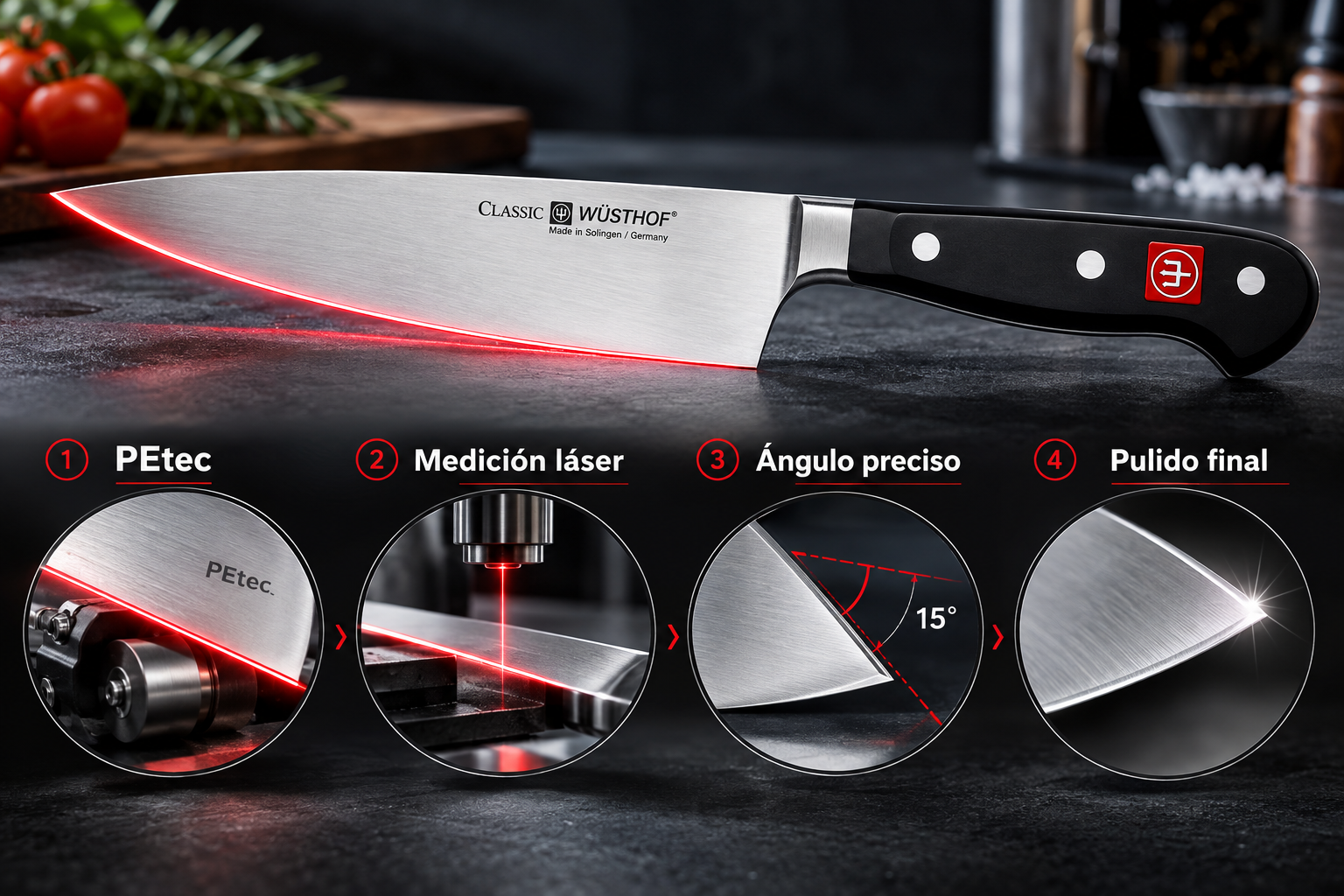 Cuchillo Wüsthof Classic Chef